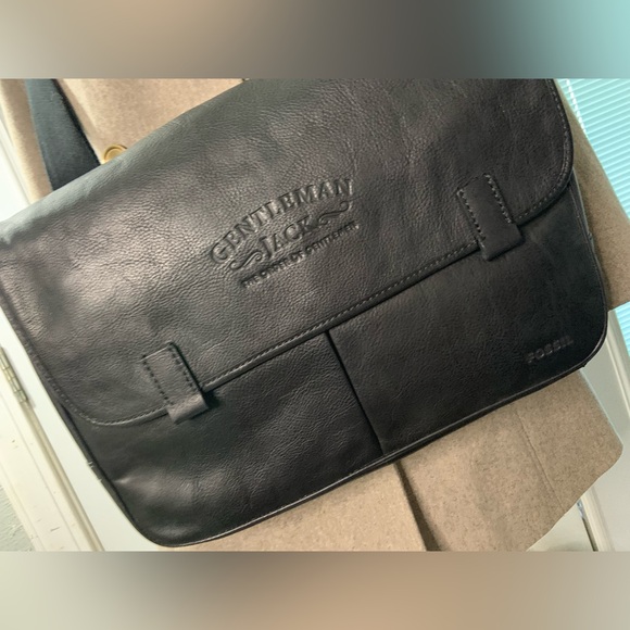 Fossil men’s gentleman jack estate messenger bag - Picture 4 of 8